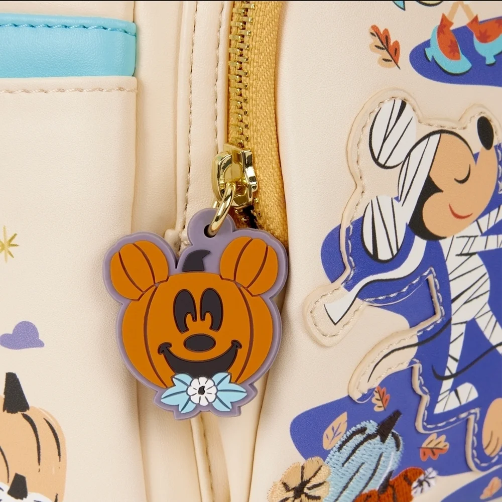 Loungefly 2025 Disney Mickey & Friends Halloween Costume Mini Backpack